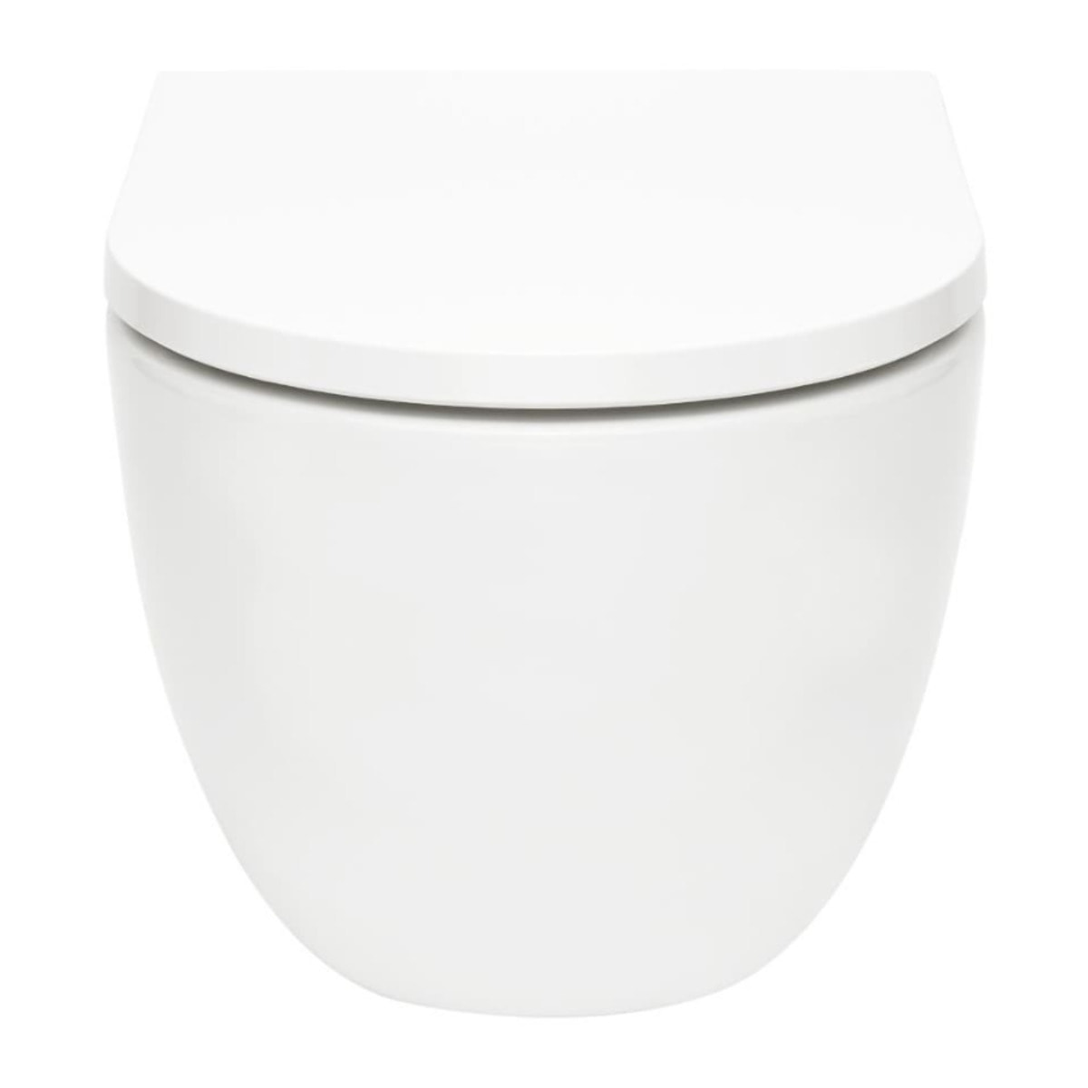 Vortex WC sans bride avec abattant SoftClose et fixations invisibles, blanc (SATFUS010RTORP)