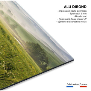 Tableau nature printemps toscan  Tableau alu Dibond