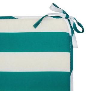 Galette de chaise Poolside 39x39cm vert