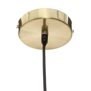 Suspension boule "Dris" métal doré D20cm