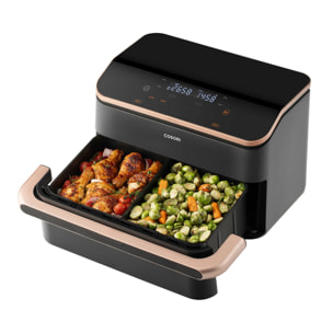 COSORI - Freidora de aire Dual Blaze Twinfry™ Chef Edition con capacidad 10L