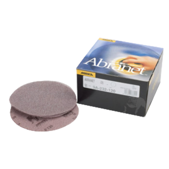 Disque abranet Ø 150 mm - MIRKA - Boite de 50 - Grain 240 - 5424105025