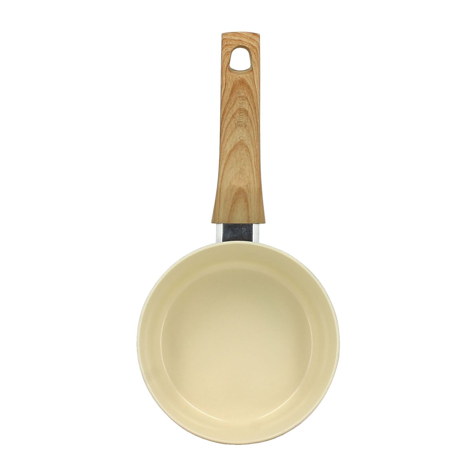 Casserole en revêtement céramique 16cm crème - tous feux COLORAMA