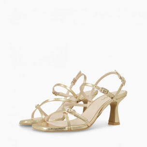 SANDALIAS DORADAS LASON