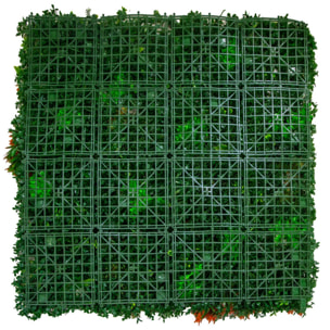 Parete verde verticale Vacchetti misto fiori cm100x100