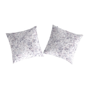 2 Taies d'oreiller en coton 65x65 cm ZOME