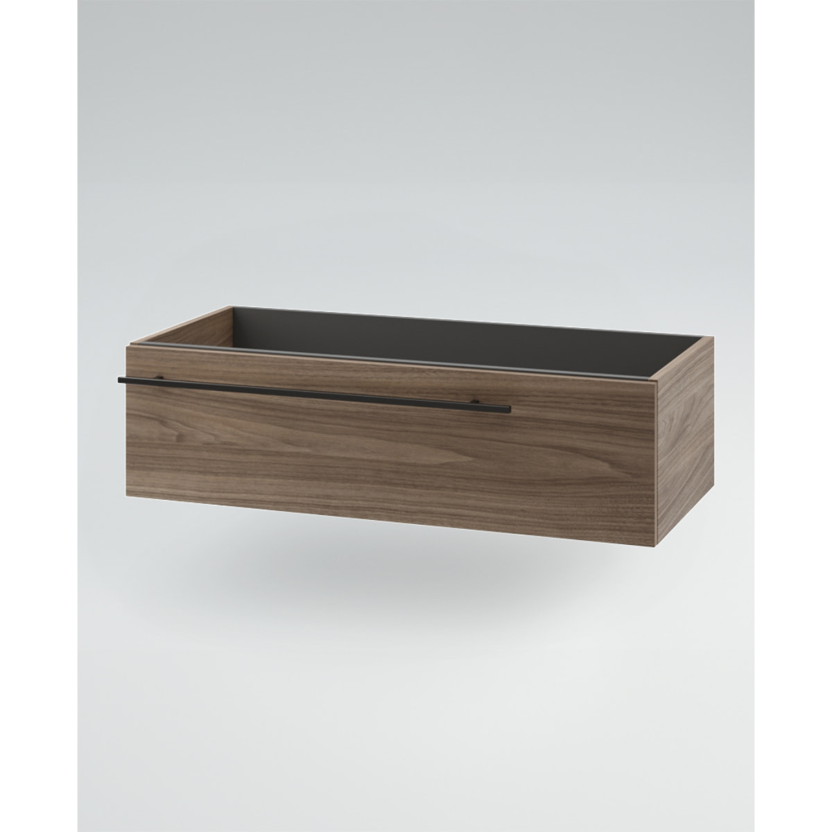 MOBILE DA BAGNO RIFLESSO 100 PORO NOCE - 6 PEZZI