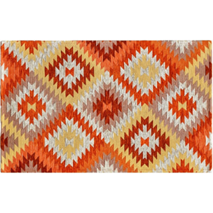 Tappeto Arredo Lavabile Arancio