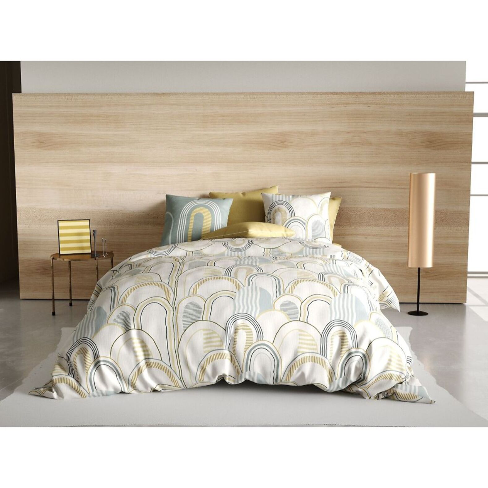 Parure Housse De Couette 3pcs 100% coton 57fils ColizÉ