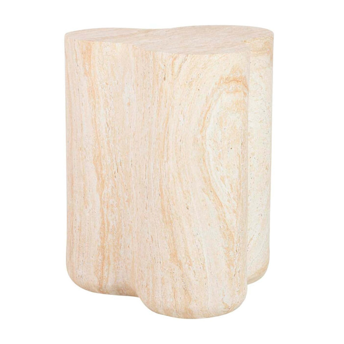 Mesa Auxiliar/taburete Marrón Sedit 38x36x45 Cm