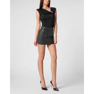 PHILIPP PLEIN Minifalda MONOGRAM