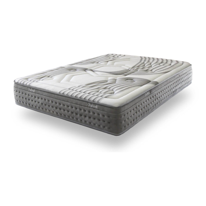 Colchón Viscografeno Muelles Ensacados Classic Grafeno, Altura 30 cm