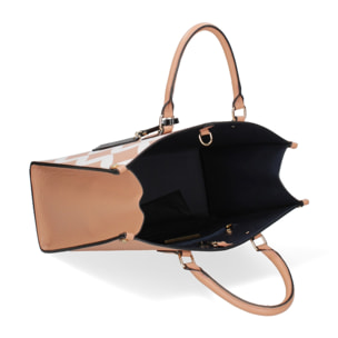Borsa a mano da donna - Modello False - Vera pelle - 35.0 x 29.0 x 15.0 cm