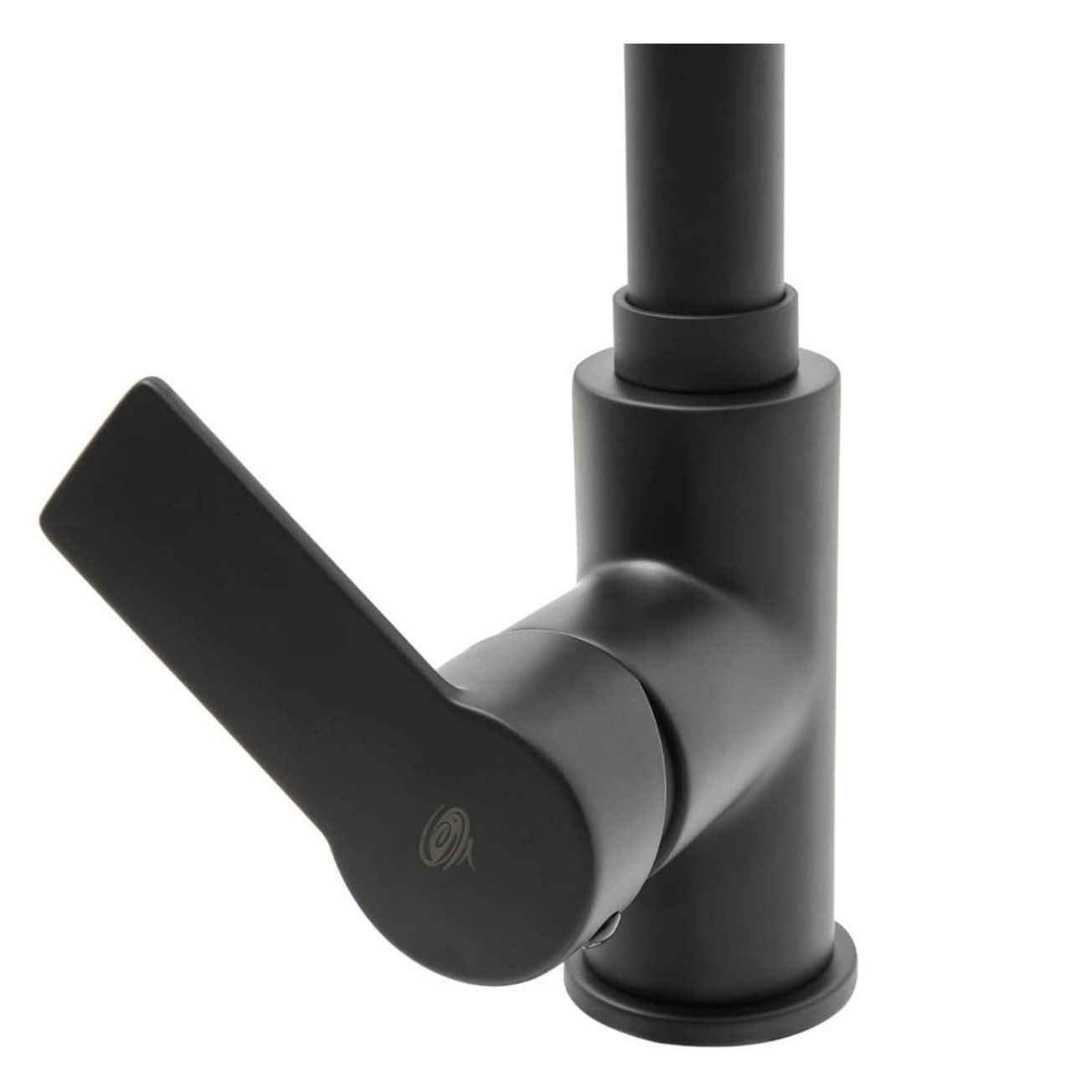 Mélangeur évier Swiss Aqua Technologies B-Way avec bras pivotant, 2 jets noir mat SATBSBW183