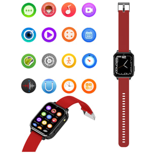 Smartwatch Phone T36 4G con sistema operativo Android integrato. Funzioni avanzate e localizzatore GPS, Wifi e LBS.