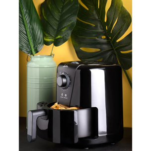 Freidora de aire JATA JEFR1221 de 1,5 litros. Temperatura hasta 200º. Con temporizador