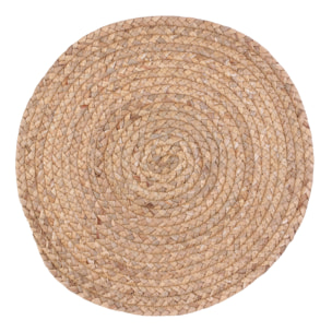 Set de Table - HOME DECO FACTORY - Tressé - Jonc de Mer - Beige