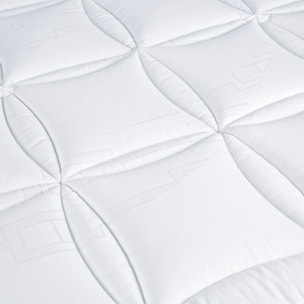 Matelas Empereur, Soutien Ferme, 33 cm, Gel & Mémoire de Forme, Fabrication Française, Déhoussable