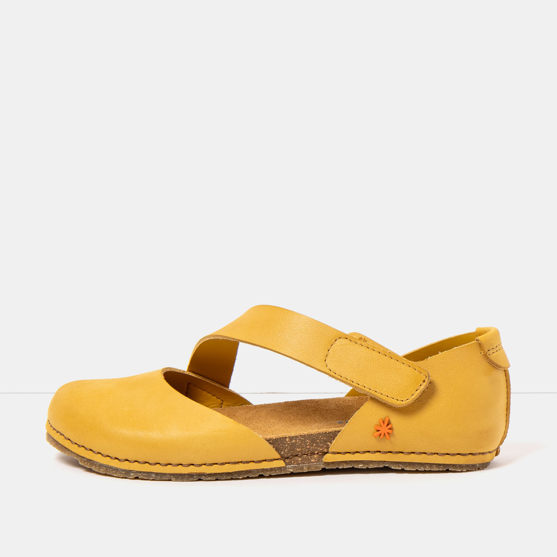 Sandalias 0384 ROMA YELLOW/ CRETA color Yellow