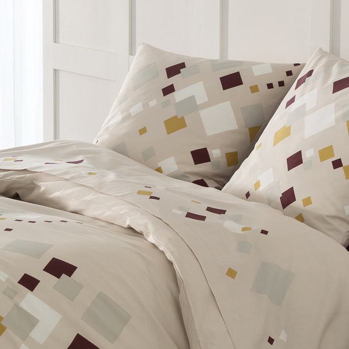 PARURE DE COUETTE 3PCS 100% COTON 57 FILS TIGY