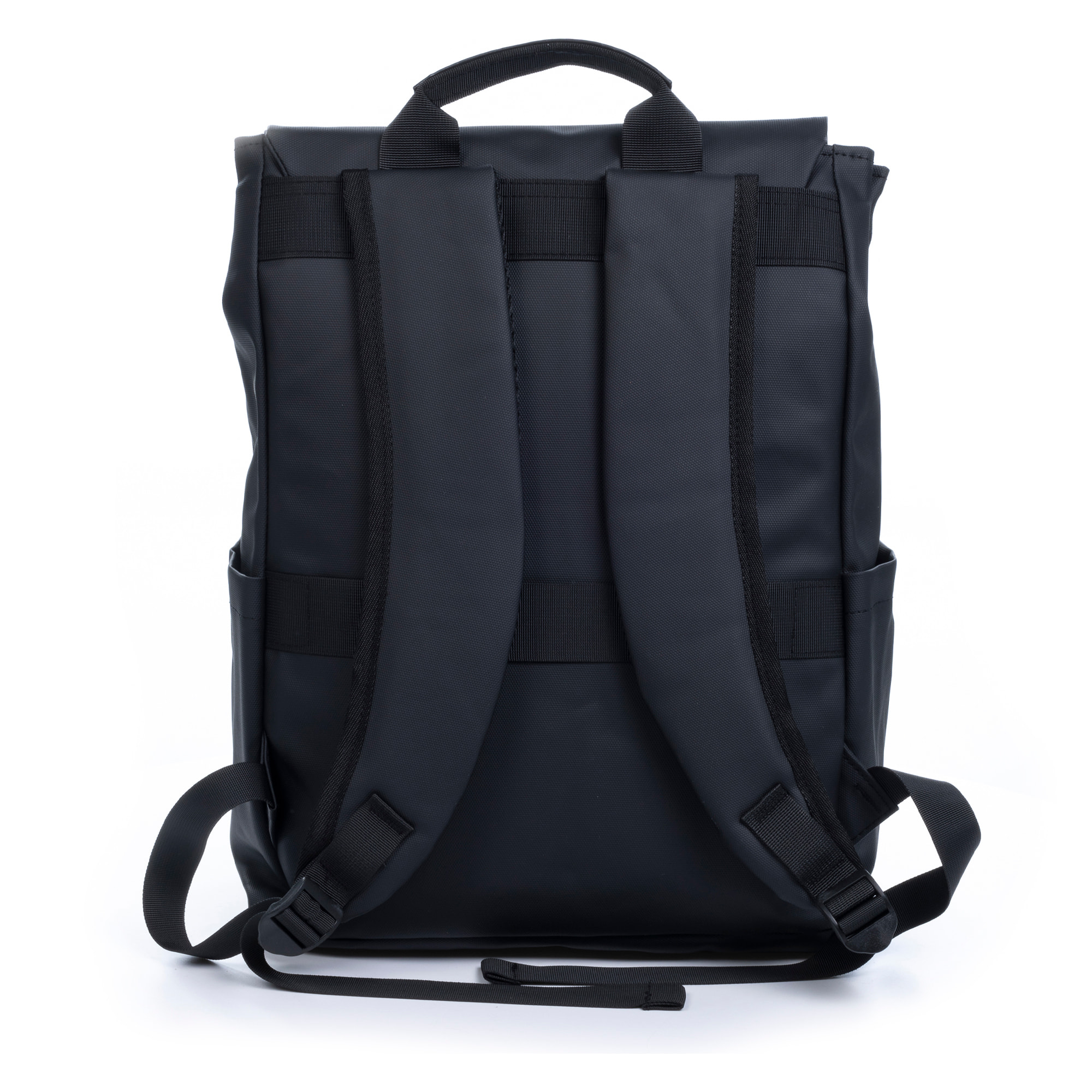 Mochila multi compartimento, porta Laptop 15,6". Capa impermeable. Adaptable a Trolley. Toma USB externa oculta. Repelente al agua.