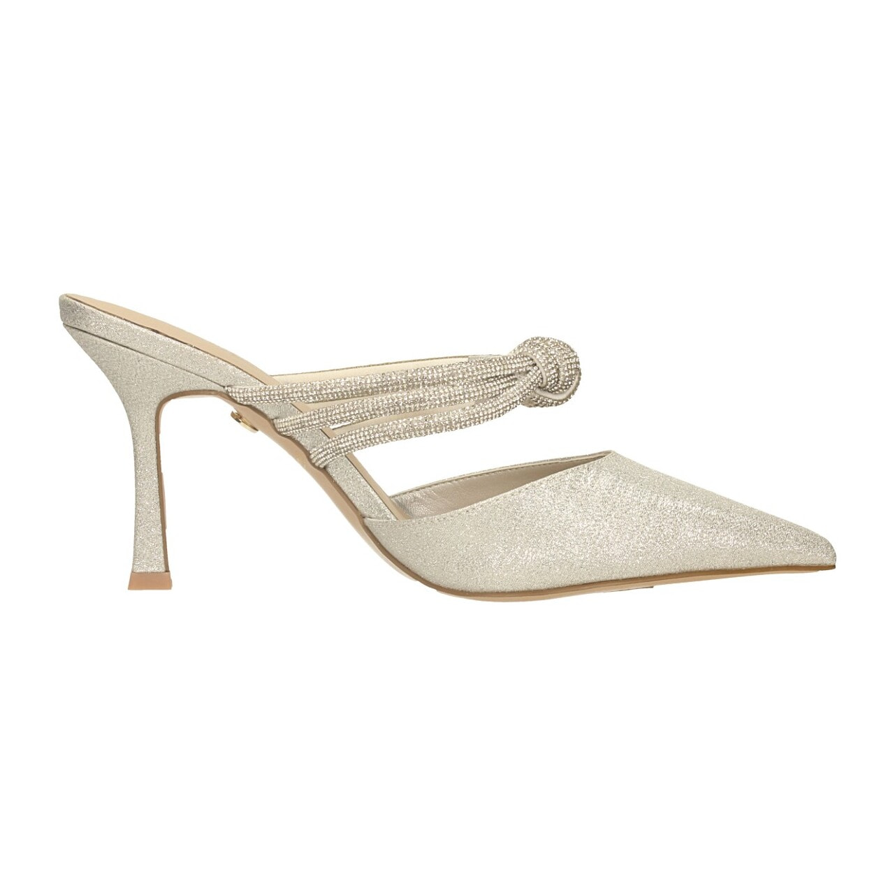 Décolleté sling back Donna Tata Italia Argentato