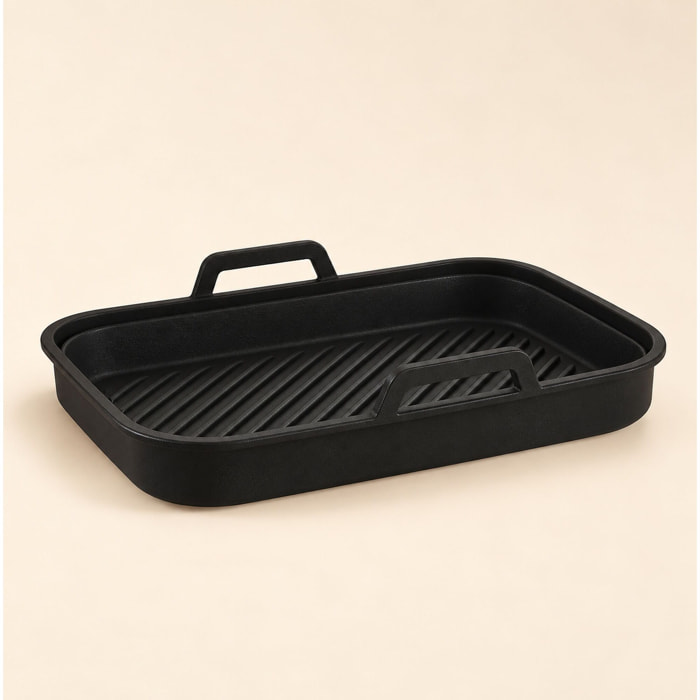 Moule rectangulaire en silicone 23 x 15cm pour friteuse sans huile