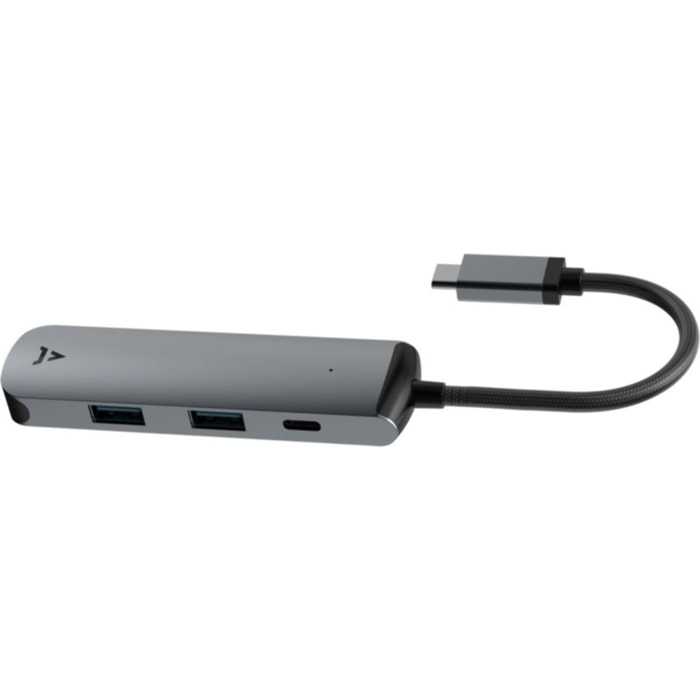 Hub ADEQWAT 4 en 1 USB C (USB-C USB-A  HDMI)