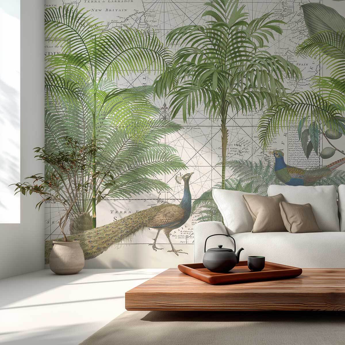 Papier peint panoramique Empire Tropical Intissé