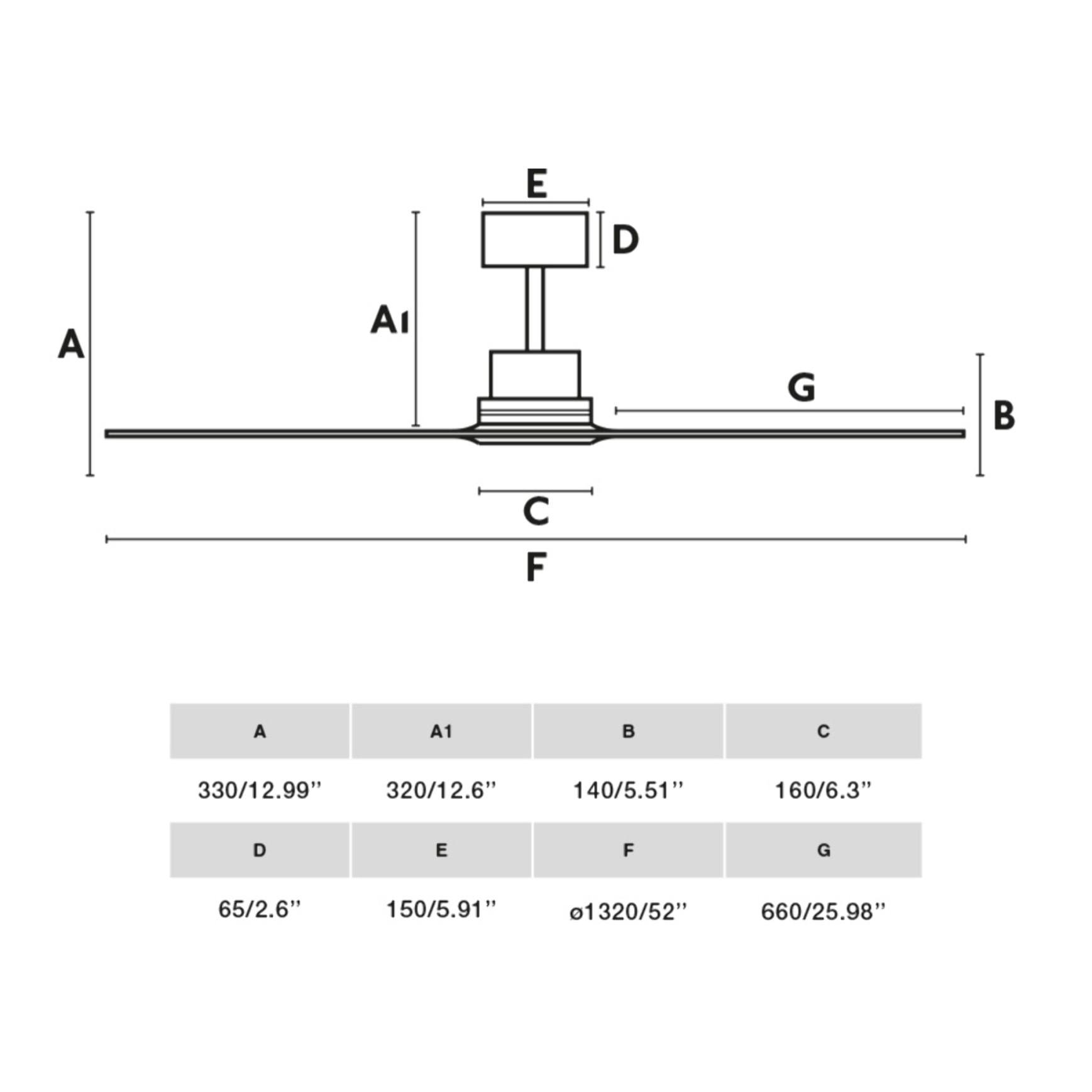LANTAU L Ventilador de techo níquel mate/nogal