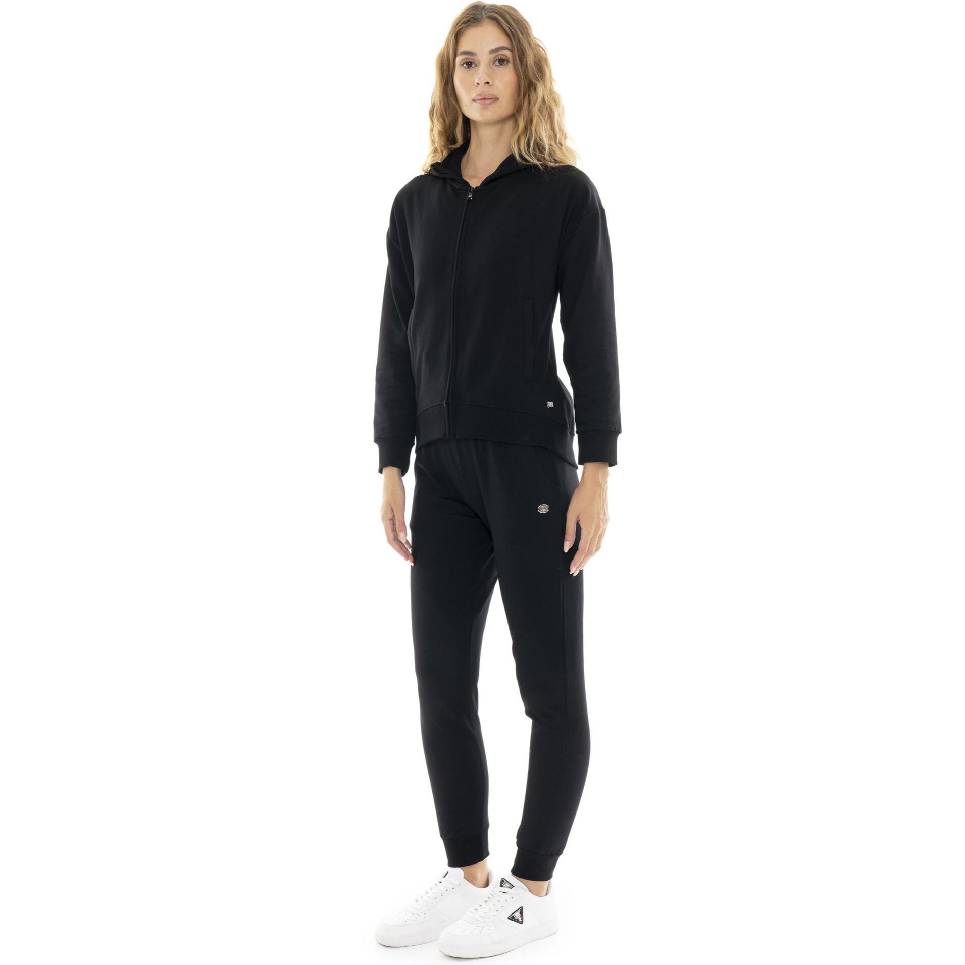 Chándal de invierno de mujer con capucha y cremallera 'Pearl'
