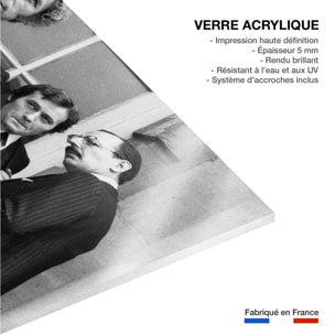 Tableau le retour du grand blond en 1974  Tableau plexiglas