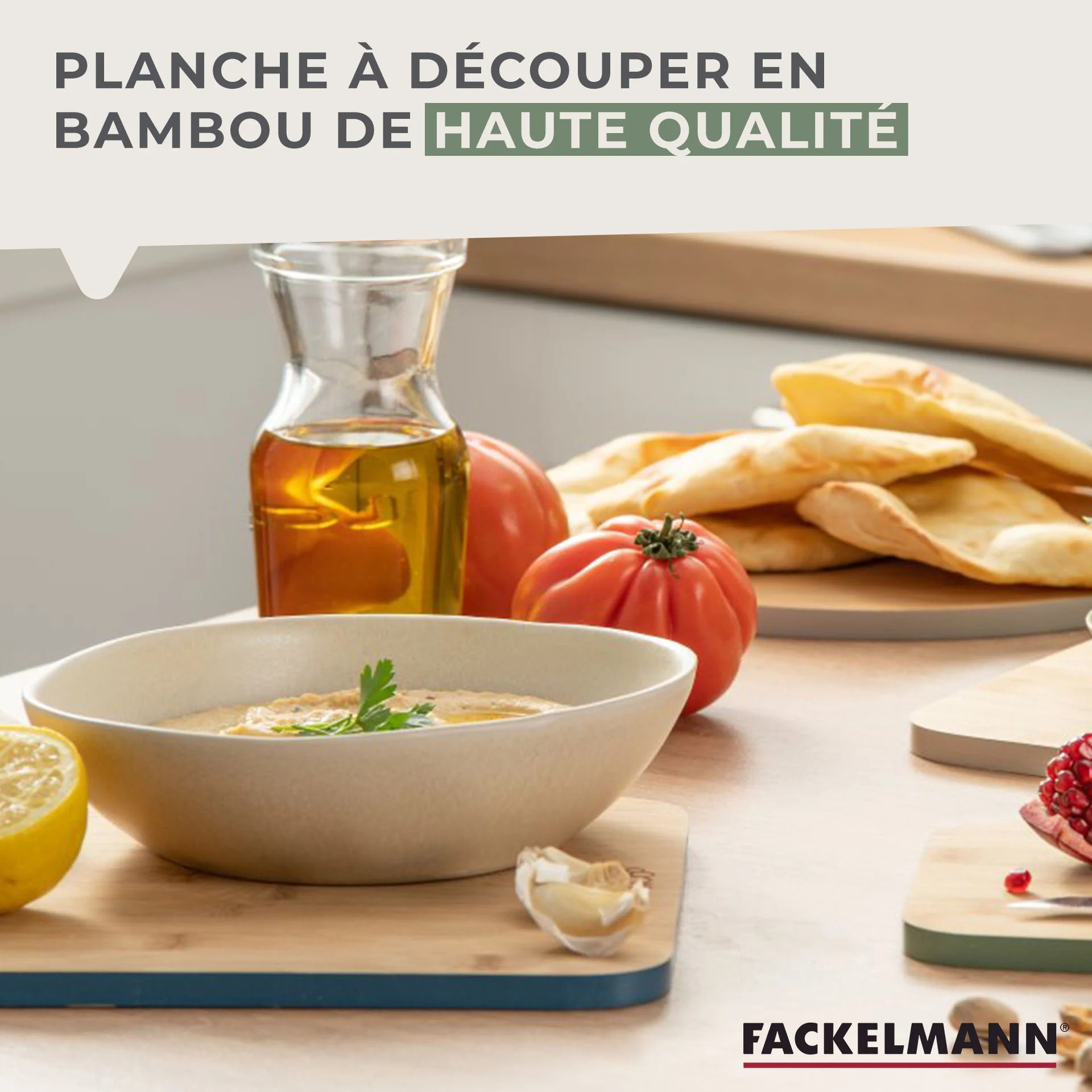 Planche à découper en bambou Fackelmann Balance