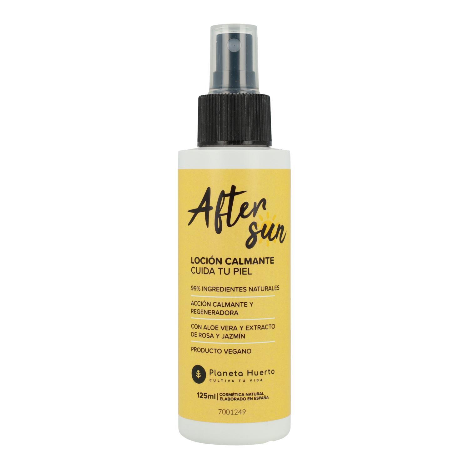 PLANETA HUERTO | Loción Calmante After-Sun 125 ml | Hidratación y Alivio Inmediato | Con Aloe Vera y Extractos Naturales
