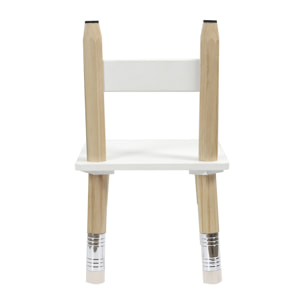 TABLE ET 2 CHAISES CRAYON M1