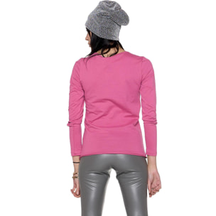 Camiseta de mujer de manga larga con estampado "Perla"