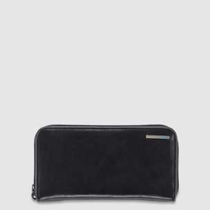 Piquadro Portafogli donna grande zip-around
