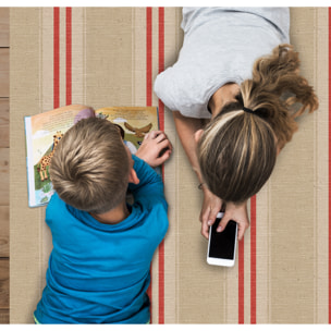 Alfombra de vinilo CERAMIKO, Joau, imitación textil 50x100 cm