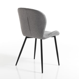Oresteluchetta Set 4 Sedie ARLES GREY