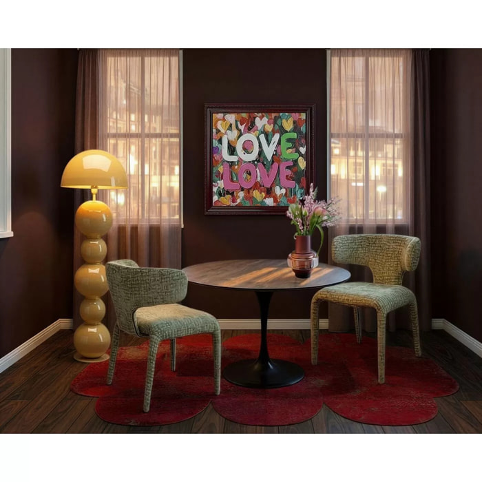 Tapis Marroni 240x170cm rouge Kare Design