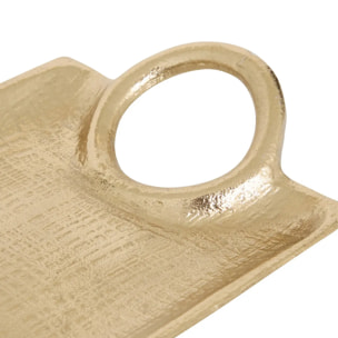 Vide-poche doré L45xp16,5xH4cm