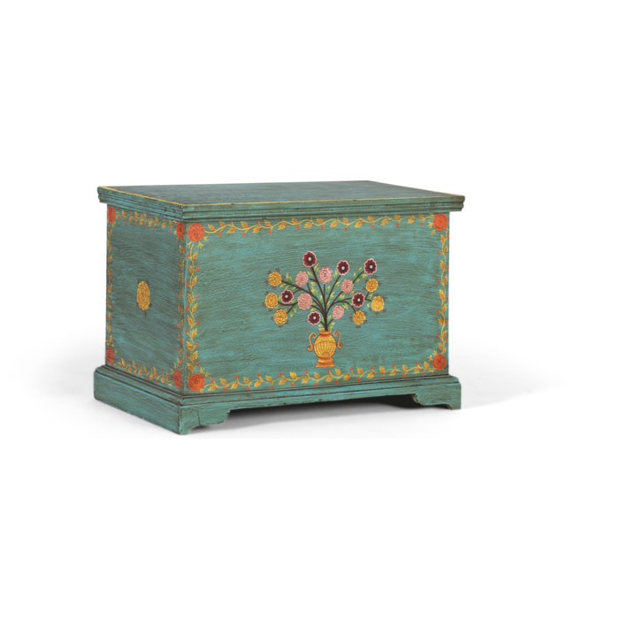 Baúle de Madera de Mango 60 Cm Estilo Vintage Decorativo