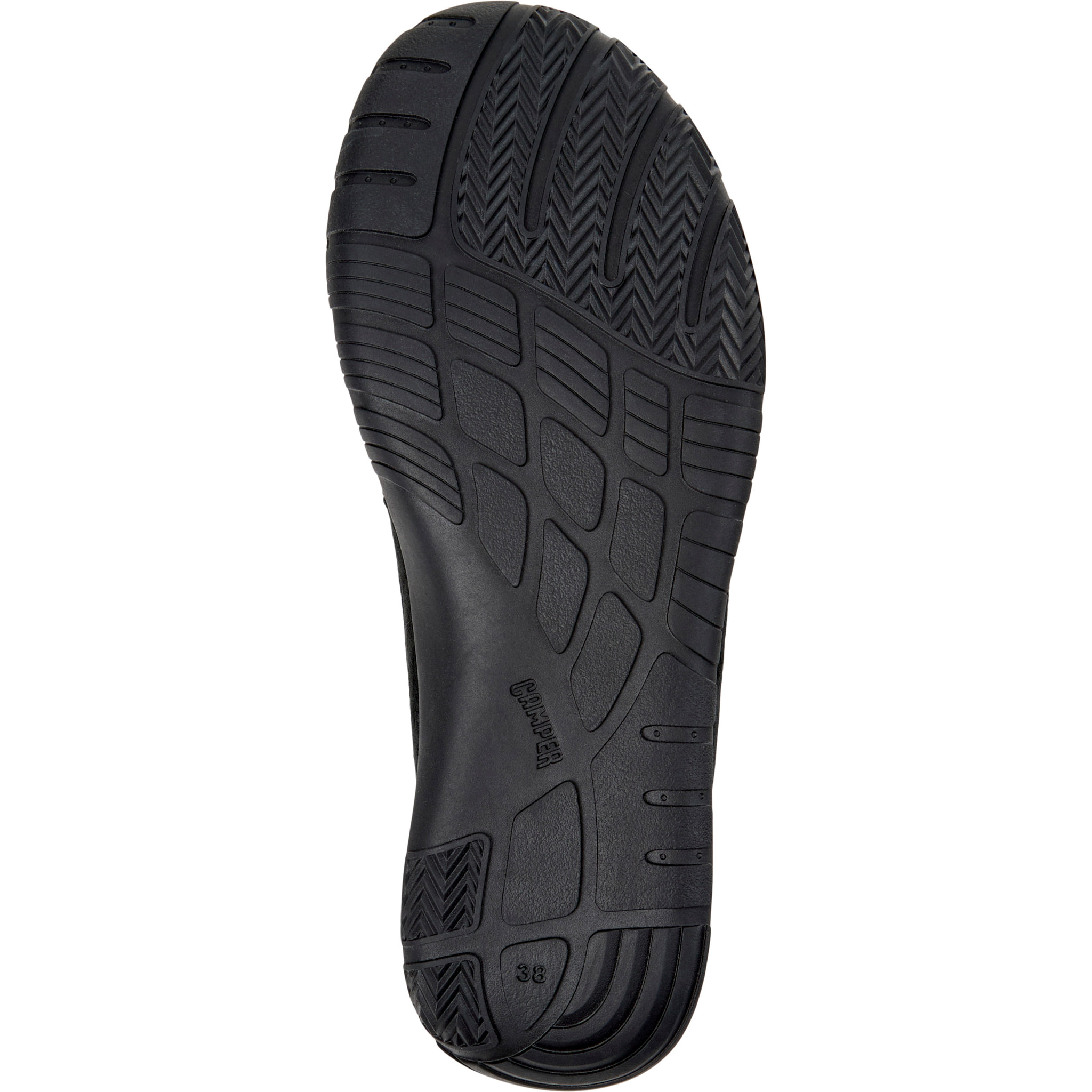 Bailarinas - CAMPER Peu Path - Negro - Nubuck