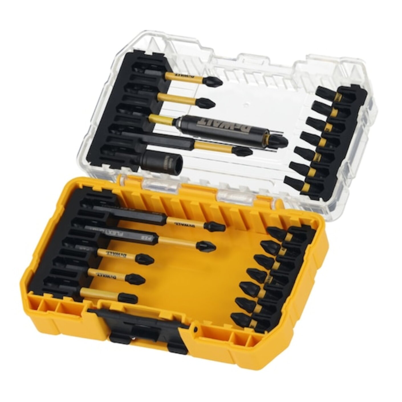 Petit coffret toughcase vissage flextorq 25 pièces - DEWALT - DT70730T-QZ