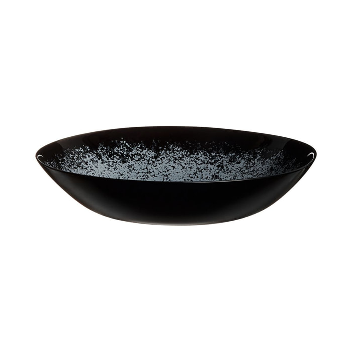 Set di 6 piatti fondi neri 20 cm Slate - Luminarc