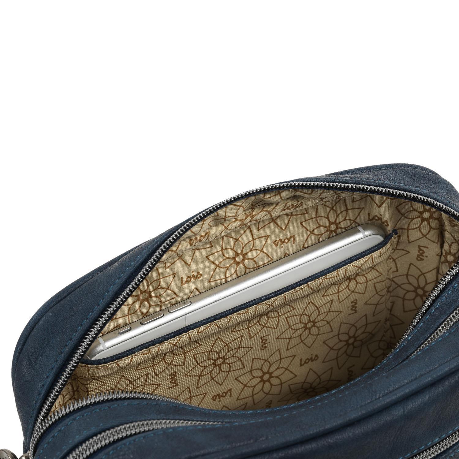 Bolso De Hombro Lois Redwood Azul Marino