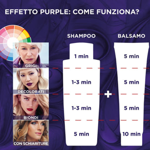 2x Shampoo Anti-Giallo Color Vive Purple - 2 Flaconi da 200ml