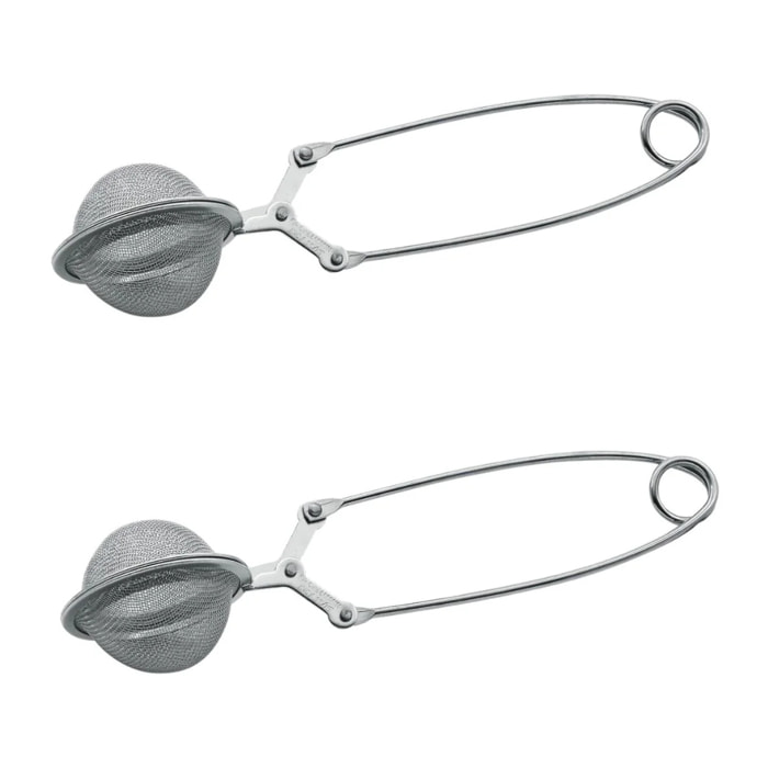 Set de 2 ustensiles de cuisine boule à thé inox Fackelmann Petit déjeuner