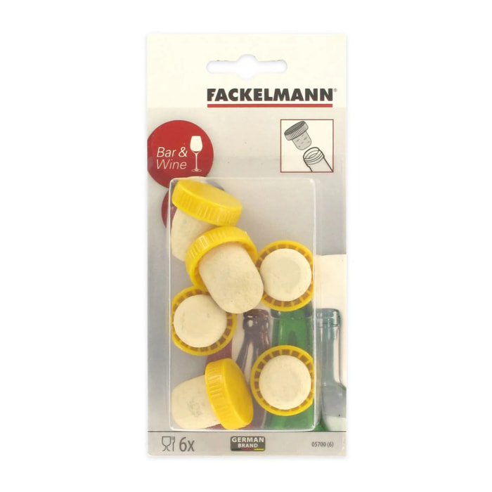 Lot de 12 bouchons de liège Fackelmann Bar Concept