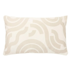 Coussin Lilou rectangulaire 30x50cm blanc